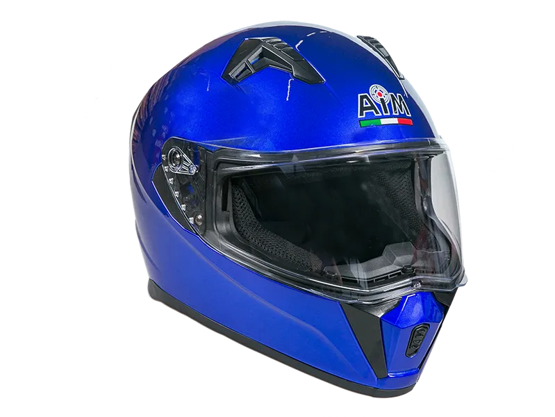 Шлем мото интеграл AiM (Аим) JK320 Dark Blue M