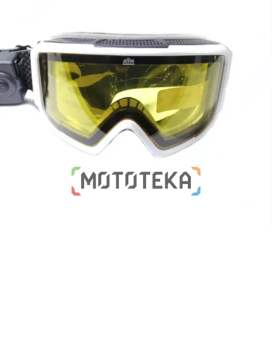 Очки снегоходные AiM (Аим) (PRO) 190-102 Accu Heated Goggles White