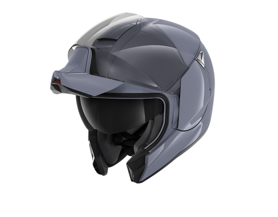 Шлем мото интеграл SHARK (Шарк) EVOJET BLANK Nardo Gray S