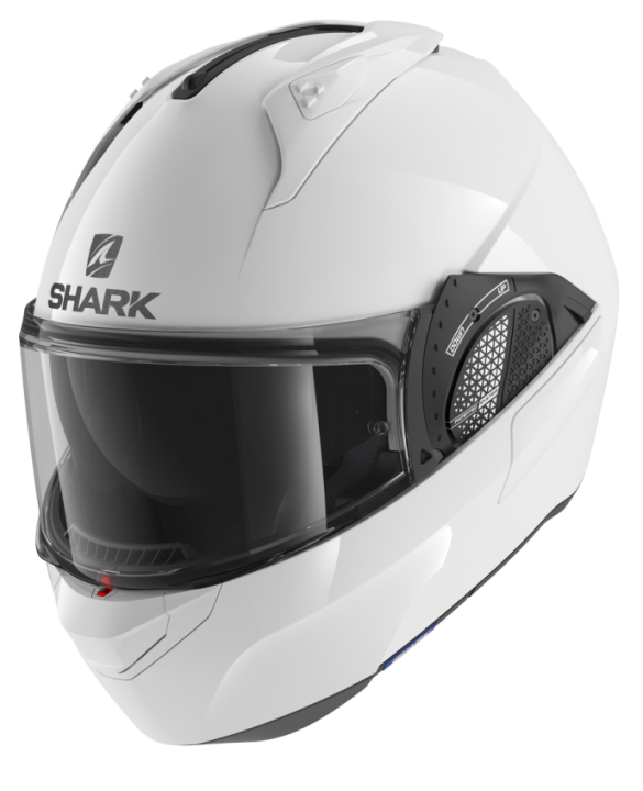 Шлем мото интеграл SHARK (Шарк) EVO GT BLANK White Glossy M