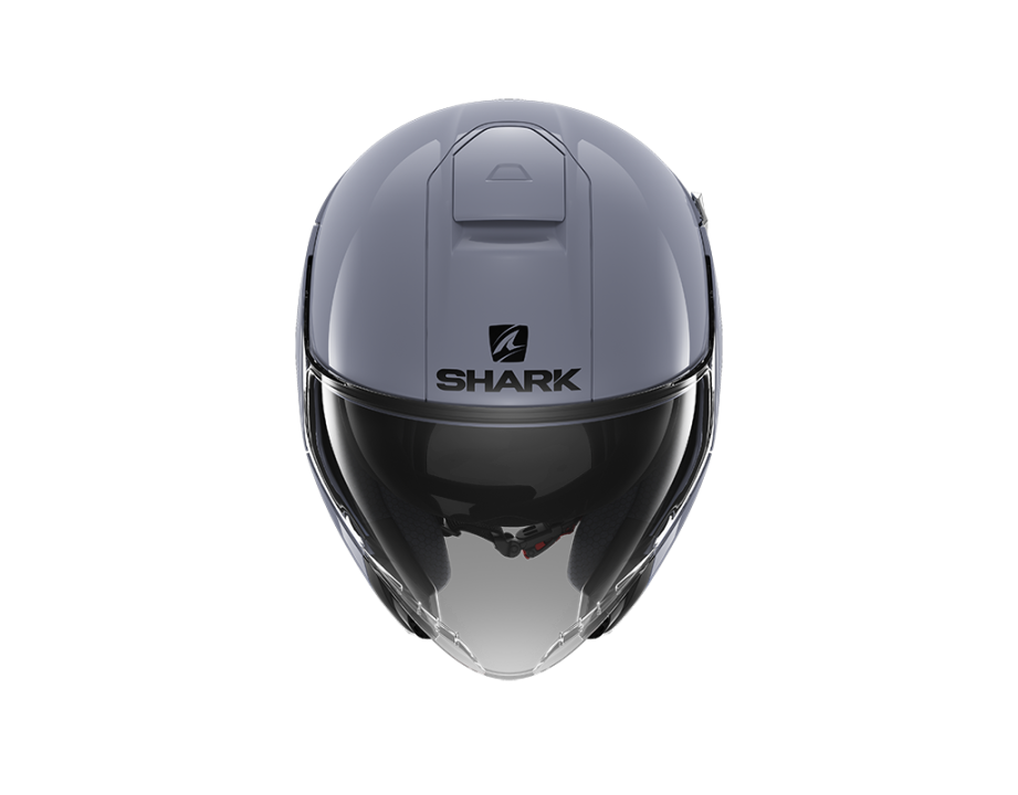 Шлем мото открытый SHARK (Шарк) CITYCRUISER BLANK Nardo Gray XS