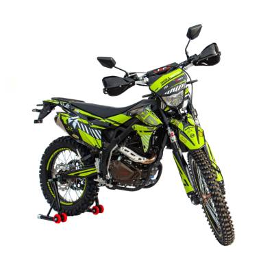 Мотоцикл кроссовый / эндуро Regulmoto (Регулмото) ZR PR 4 valves чёрный/жёлтый с ПТС