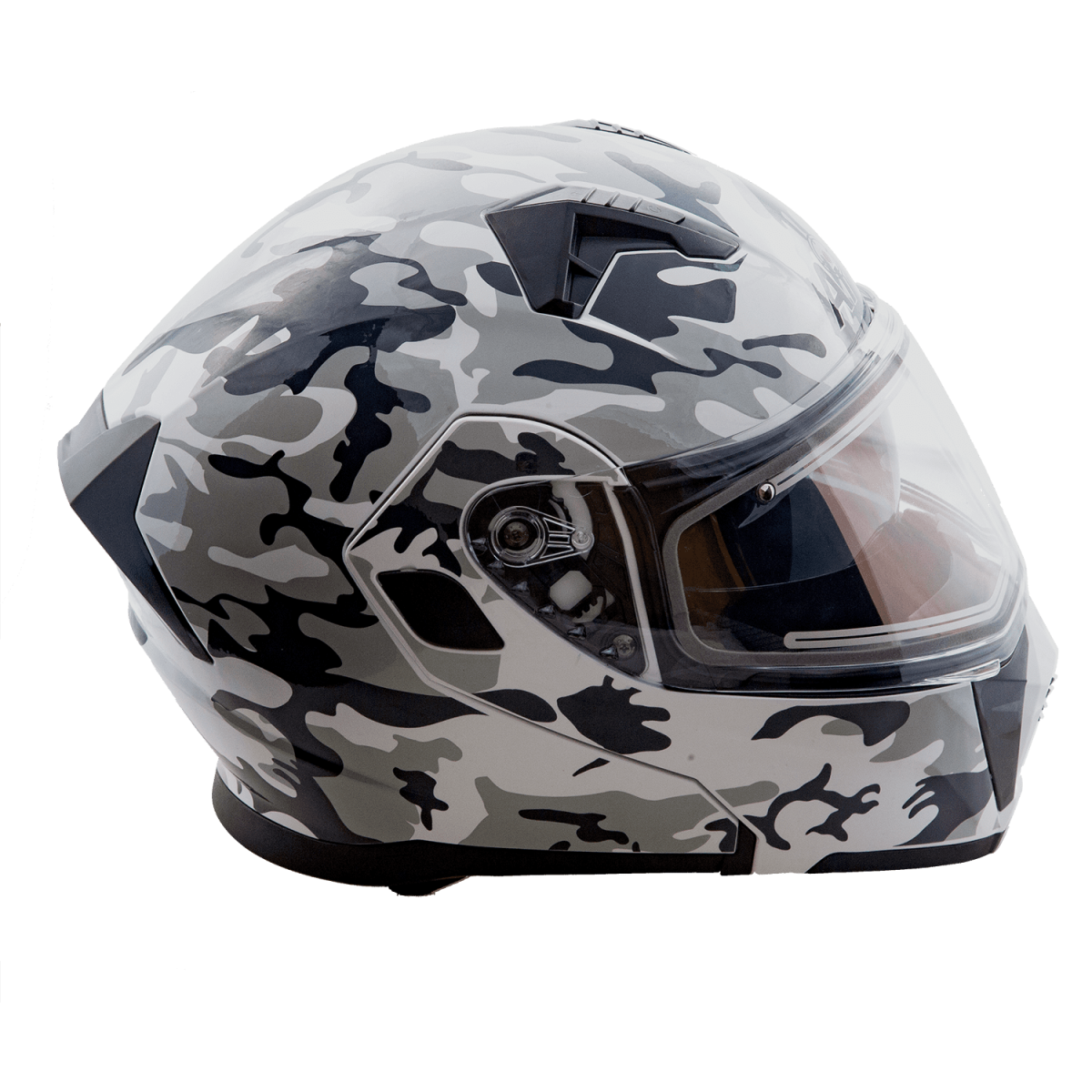Шлем мото модуляр снегоходный AiM (Аим) JK906 (комплект) Camouflage Glossy L