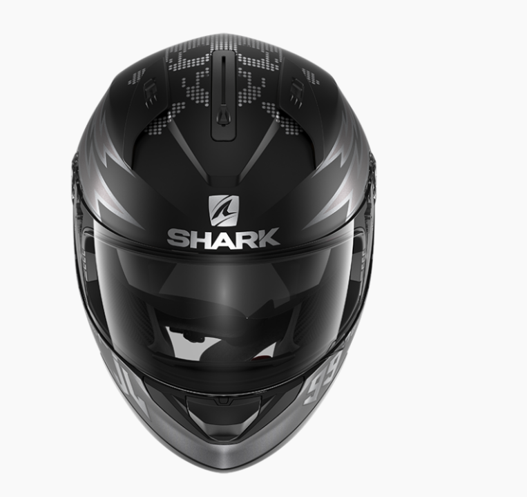 Шлем мото интеграл SHARK (Шарк) RIDILL 1.2 CATALAN BAD BOY MAT Black/Grey/Silver XL