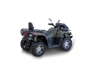 Квадроцикл HISUN (Хайсан) TACTIC HS 1000 Limited GT зелёный защитный с ПСМ