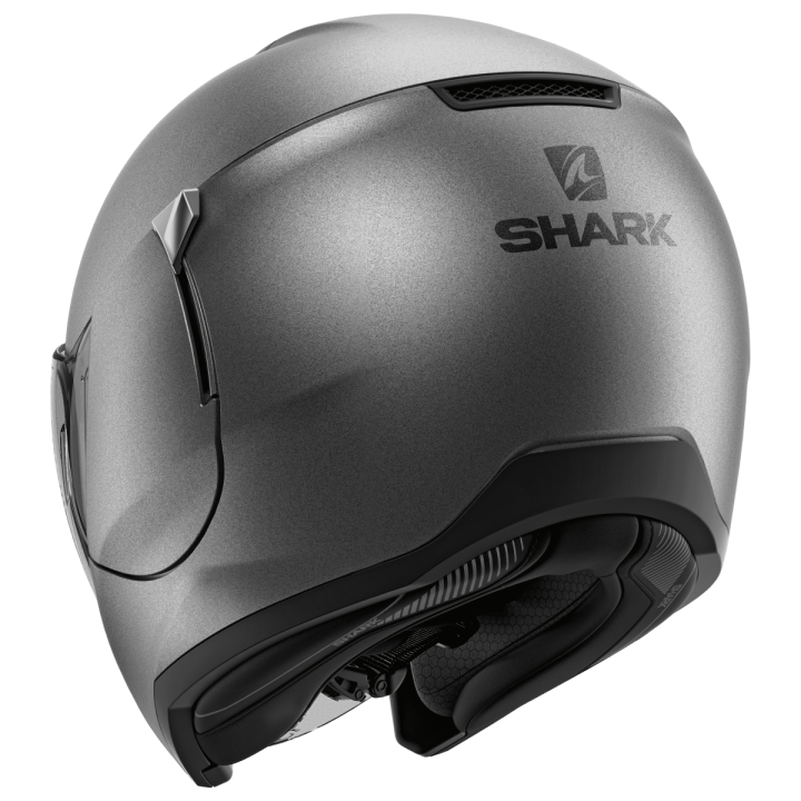 Шлем мото открытый SHARK (Шарк) CITYCRUISER BLANK MAT Anthracite XL