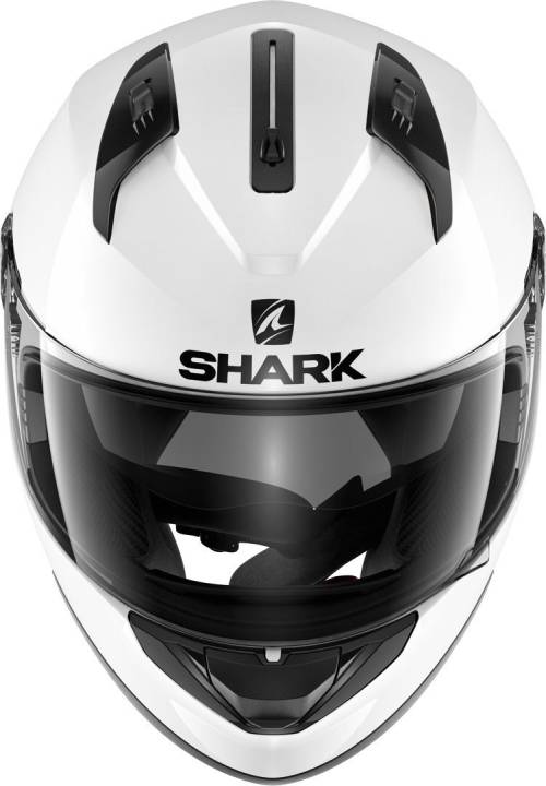 Шлем мото интеграл SHARK (Шарк) RIDILL BLANK White Glossy M