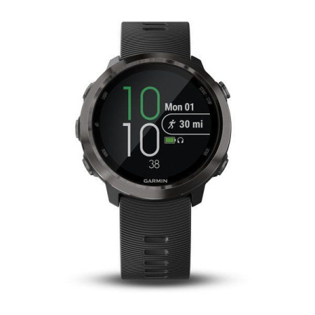 Часы Garmin (Гармин) FORERUNNER® 645 Music серый с черным ремешком - купить с доставкой, по выгодной цене в интернет-магазине Мототека