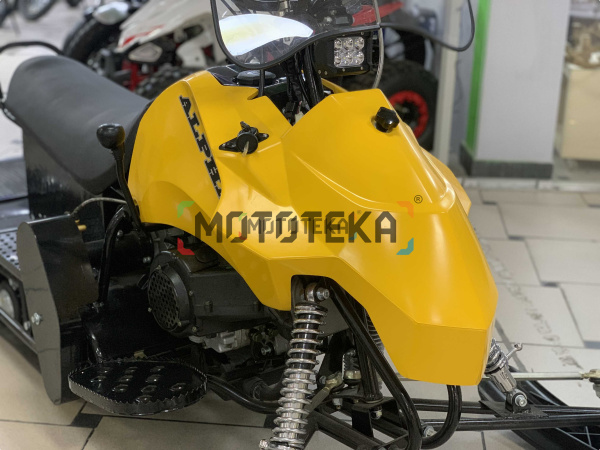 Снегоход Лидер Альфа 2 150 желтый (машинокомплект) | Мототека